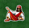 Jesus is a Chiefs Fan 100% waterproof vinyl sticker decal - several sizes