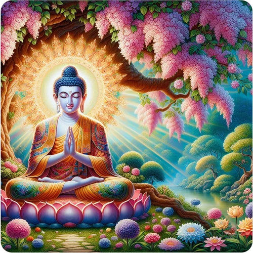 The Buddha Siddhartha Gautama 100% waterproof vinyl decal sticker - many sizes