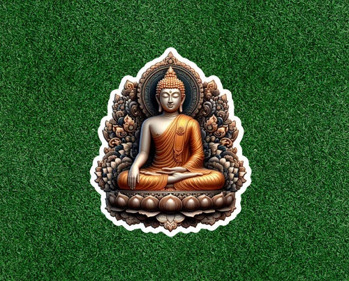 The Buddha Siddhartha Gautama 100% waterproof vinyl decal sticker - many sizes