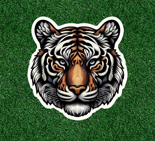 Beautiful Bengal tiger 100% waterproof  vinyl sticker decal - many sizes