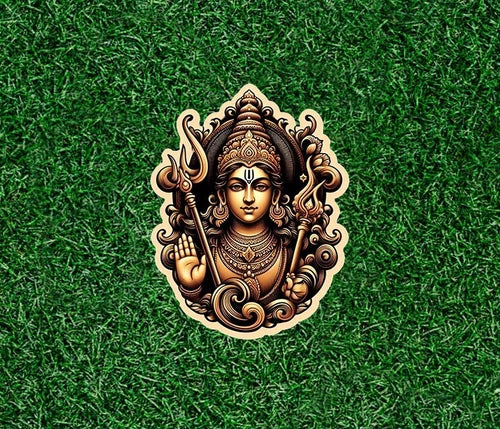 Hindu God Lord Vishnu 100% wateproof vinyl sticker decal - many sizes available