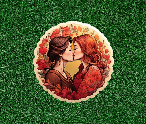 Ladies in love 100% waterproof vinyl sticker decal - several sizes