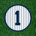Yankees Billy Martin #1 100% waterproof vinyl sticker decal - several sizes