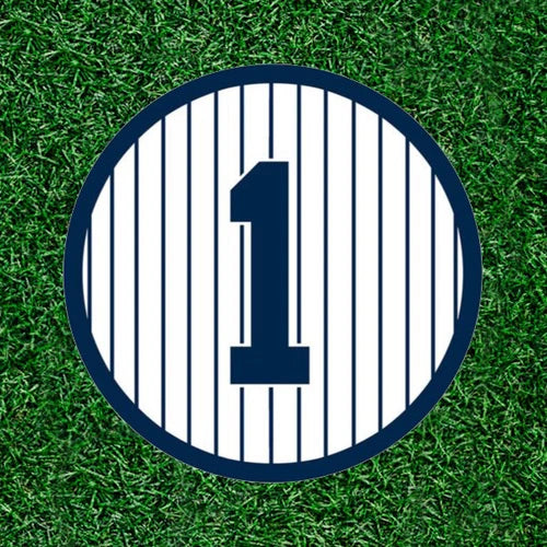 Yankees Billy Martin #1 100% waterproof vinyl sticker decal - several sizes