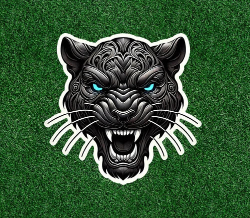 Beautiful Black Panther 100% waterproof vinyl sticker decal - many sizes