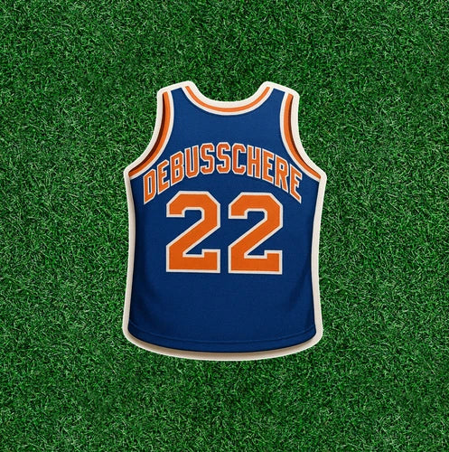 Knicks Dave DeBusschere #22 100% waterproof vinyl sticker decal - several sizes