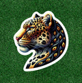Beautiful Leopard 100% waterproof vinyl sticker decal - many sizes available