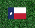 Texas State Flag 100% waterproof sticker decal - many sizes available