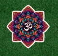 Om mandala design Indian prayer symbol 100% waterproof vinyl sticker- many sizes
