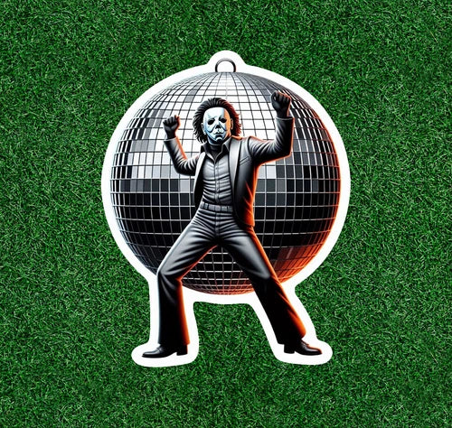 Michael Myers dancing 100% waterproof vinyl sticker decal - several sizes