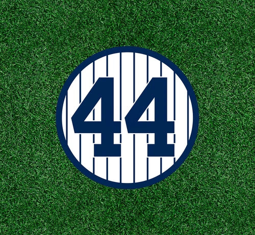Yankees Reggie Jackson #44 100%  waterproof vinyl sticker decal - several sizes