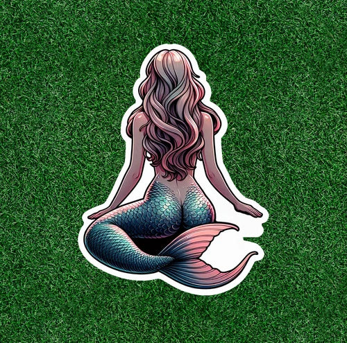 Beautiful Mermaid 100% waterproof vinyl sticker decal - many sizes available
