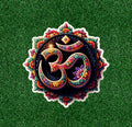 Hindu Indian Om meditation symbol waterproof vinyl decal sticker - many sizes