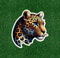 Beautiful Leopard 100% waterproof vinyl sticker decal - many sizes available