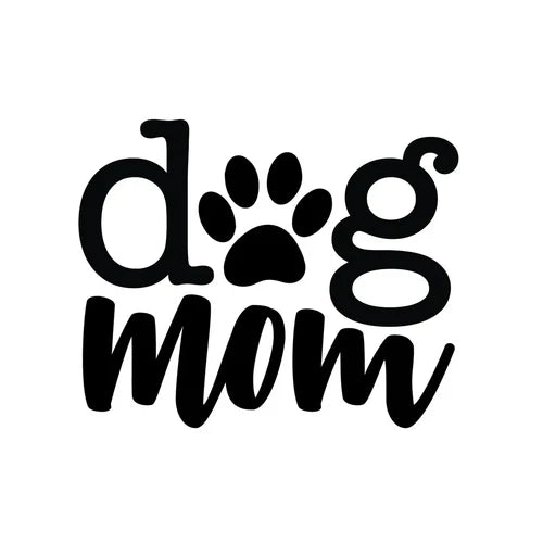 Dog Mom waterproof vinyl vinyl sticker decal - several sizes / colors