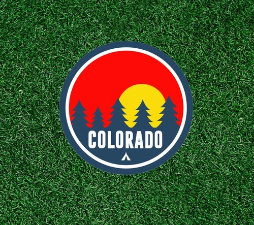 Colorado State 100% waterproof  vinyl sticker decal - many sizes available