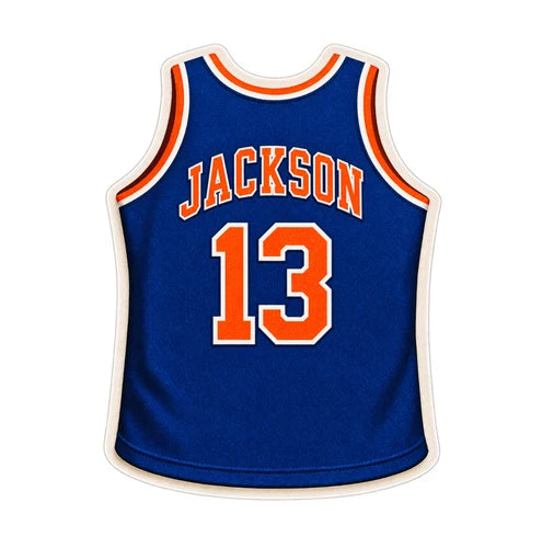 Knicks Mark Jackson #13 100% waterproof vinyl sticker decal - several sizes