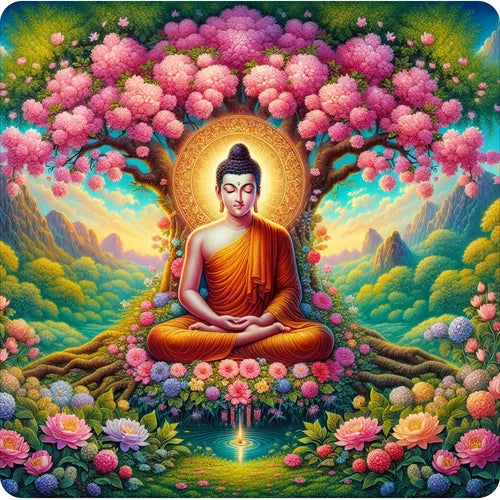 The Buddha Siddhartha Gautama 100% waterproof vinyl decal sticker - many sizes