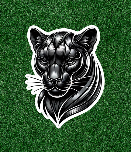 Beautiful Black Panther 100% waterproof vinyl sticker decal - many sizes