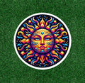 Beautiful Celstial Sun 100% waterproof vinyl sticker decal - many sizes