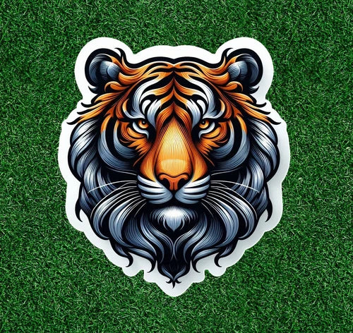 Beautiful Bengal tiger 100% waterproof vinyl sticker decal- many sizes available