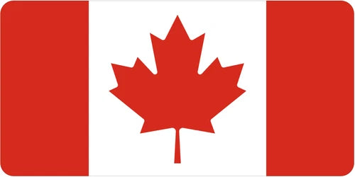 Canada Flag 100% waterproof vinyl sticker decal - many sizes available