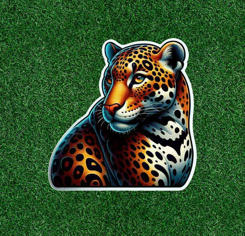 Beautiful Jaguar 100% waterproof vinyl sticker decal - many sizes available