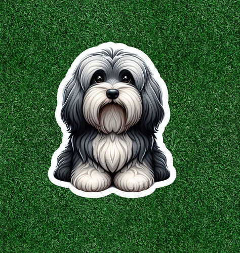 Havanese dog 100% waterproof vinyl sticker decal - many sizes available