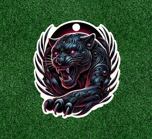 Beautiful Black Panther 100% waterproof vinyl sticker decal - many sizes