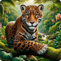 Beautiful Jaguar 100% waterproof vinyl sticker decal - many sizes available