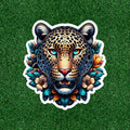 Beautiful Leopard 100% waterproof vinyl sticker decal - many sizes available