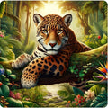 Beautiful Jaguar 100% waterproof vinyl sticker decal - many sizes available