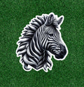 Beautiful Zebra  100% waterproof vinyl sticker decal - many sizes available