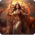 Hindu Goddess Durga vinyl decal sticker - many sizes available