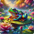 Psychedelic trippy frog 100% waterproof vinyl sticker decal - many sizes