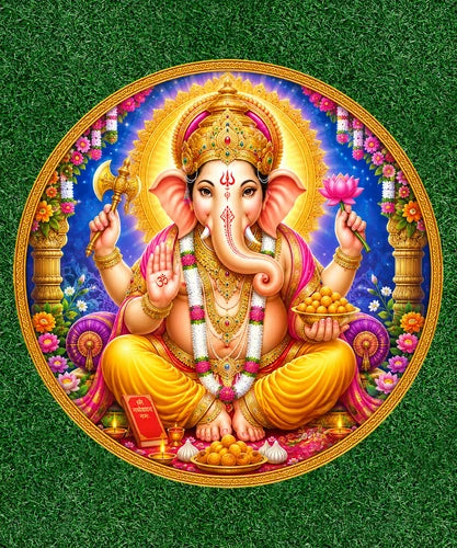 Hindu God Lord Ganesh / Ganesha 100% waterproof vinyl sticker decal - many sizes