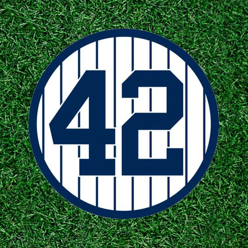 Yankees Mariano Rivera #42 100% waterproof vinyl sticker decal - several sizes