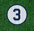 Yankees Babe Ruth #3 waterproof vinyl sticker decal - several sizes