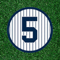 Yankees Joe DiMaggio #5 100% waterproof vinyl sticker decal - several sizes