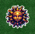 Beautiful Celstial Sun 100% waterproof vinyl sticker decal - many sizes