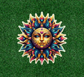 Beautiful Celstial Sun 100% waterproof vinyl sticker decal - many sizes